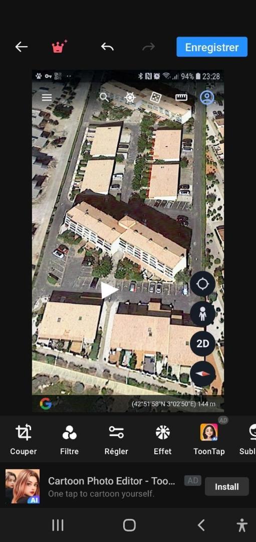 Apartmán Leucate Exteriér fotografie